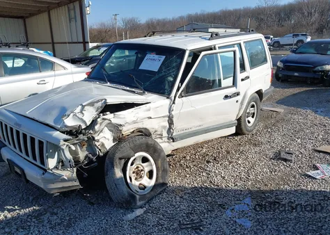 2000 Jeep Cherokee Sport z USA, uszkodzony, nr VIN 1J4FF48S8YL236910